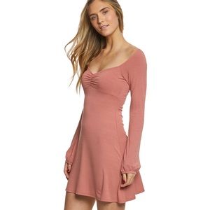 Billabong Women’s Long Sleeve Mini Dress